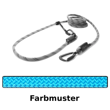 EASYLONG Hundeleine TWIST - L - 2,5m - hellblau
